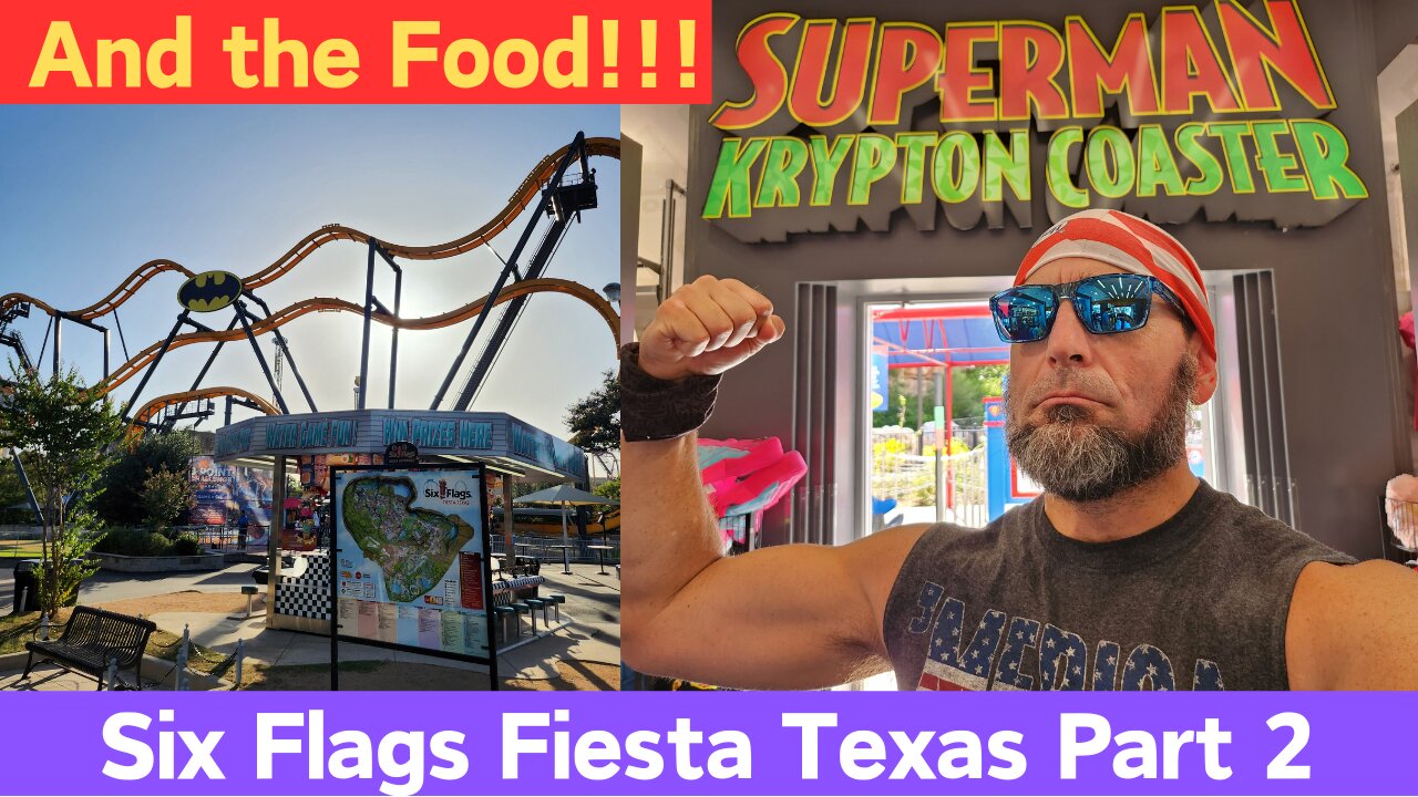 The FOOD is THAT GOOD at Six Flags Fiesta Texas Part Two
