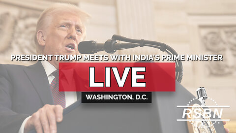 LIVE: President Donald J. Trump Holds a Press Conference with Indian Prime Minister Modi - 2/13/25