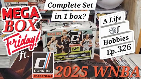 Mega Box Friday ft. 2025 Donruss WNBA Chasing Caitlin Clark Autos in Retail e326