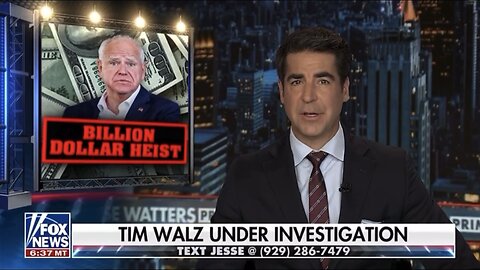 Gov. Tim Walz is UNDER FEDERAL INVESTIGATION