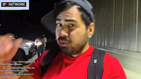 Creepy 36 year old Kick streamer KrispyW gets pressed for recording guys 15 yr old sister ---FULL