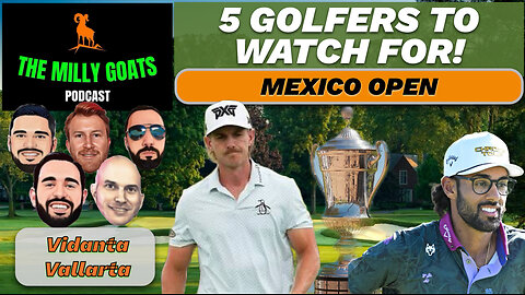 5 Golf G.U.Y.S to Watch: Mexico Open