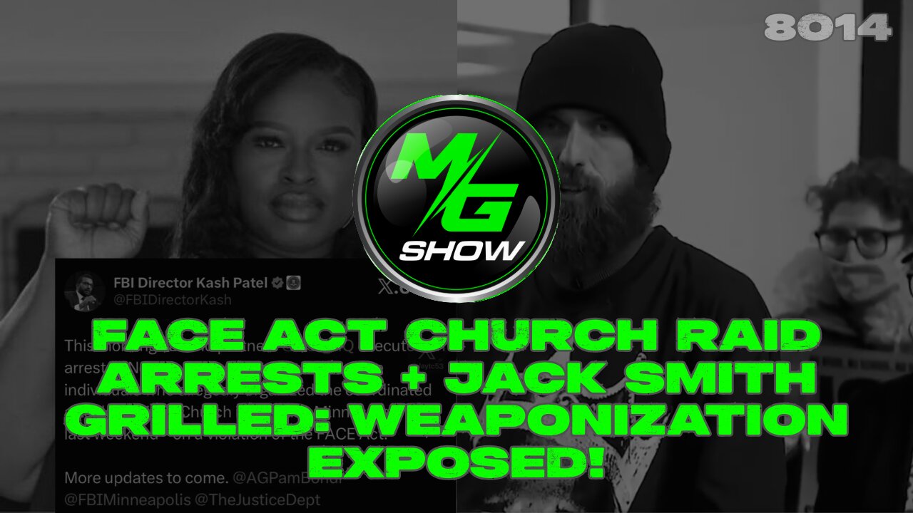 FACE Act Church Raid Arrests + Jack Smith Grilled: Weaponization EXPOSED!