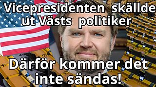 Vicepresidenten sade saker som statlig media inte kan sprida. SE ALLT HÄR!