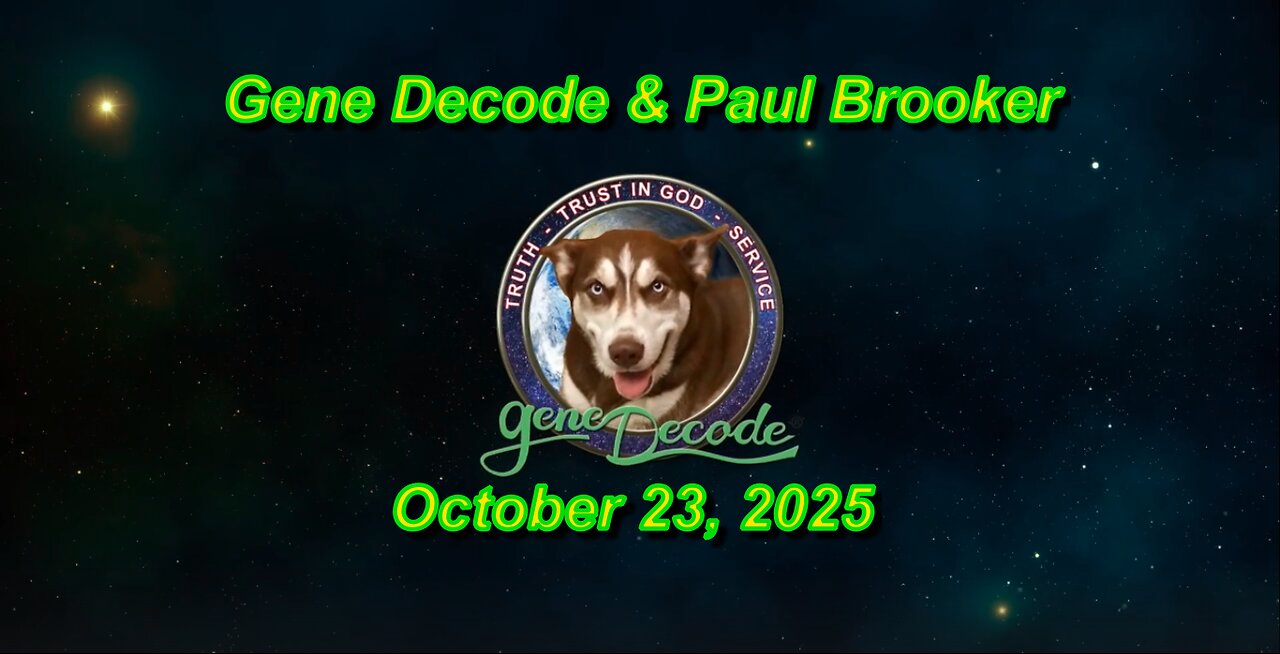 Tea and Scones Nightcap with gene Decode and Paul Brooker - Bi-Weekly World News Update