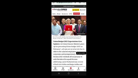 Some budget information in indian stock merket #rumble #new #video # post #viral