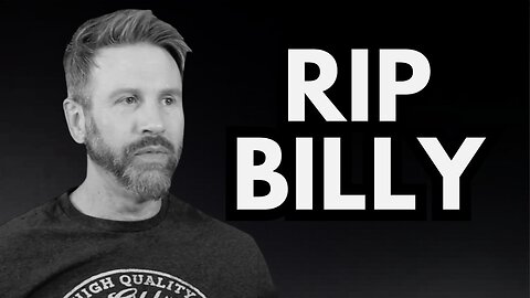 Rest in Peace my Friend Billy..