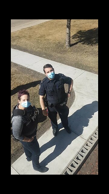 Corrupt police during illegal mandates April 2020