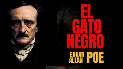 EDGAR ALLAN POE 📖 AUDIOLIBRO 🐈‍⬛ EL Gato NEGRO como NUNCA lo habías OIDO