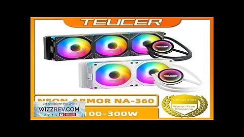 TEUCER NA-360 PC Water Cooling Radiator X99 Motherboard CPU Liquid Cooling Cooler Review