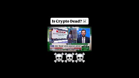 Anybody telling you that Crypto is dead is just selling you their fear.