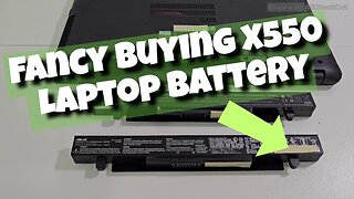 Fancy Buying A41-X550A Laptop Battery for ASUS X550 — Unboxing, Installation & Quick Review