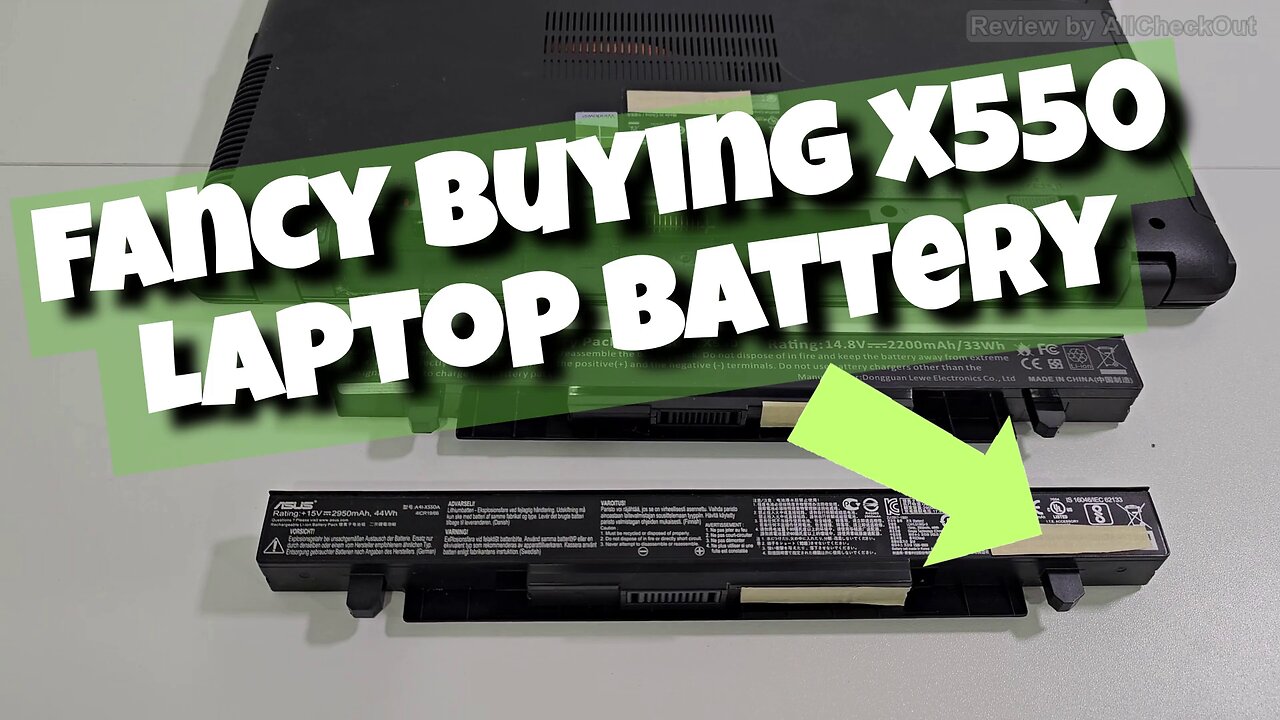Fancy Buying A41-X550A Laptop Battery for ASUS X550 — Unboxing, Installation & Quick Review