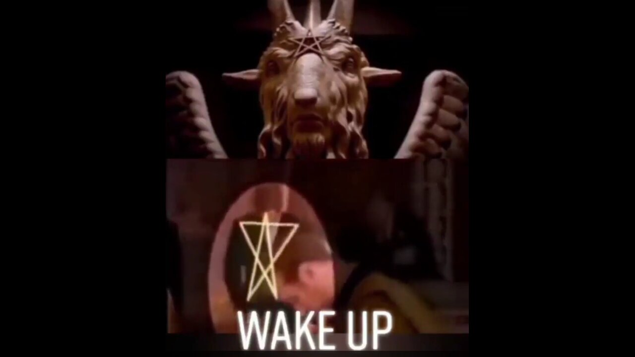 Wait til people find out when doing the cross it’s actually the star ⭐️ of Lucifer