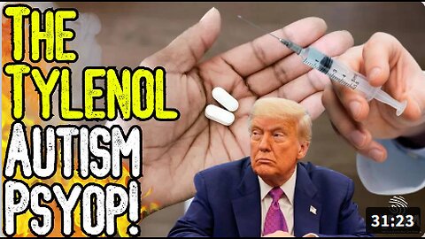 EXPOSED: THE TYLENOL AUTISM PSYOP! - What Is REALLY Causing Autism In Children?