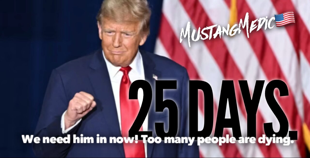 25 days to go.🇺🇸