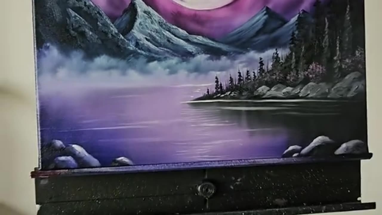 Art work time lapse