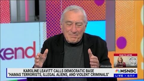 Robert DeNiro says rural Americans believe Trump because they aren’t getting the truth