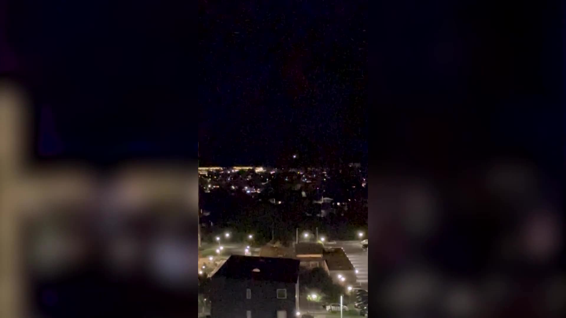 Light-emitting object sighted near Denmarks Aalborg airport