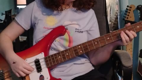 Millionaire Waltz/Queen bass play along by Cara.