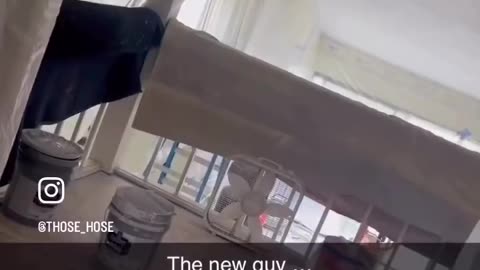 Showed up to paint one of my units wearing Heelys.