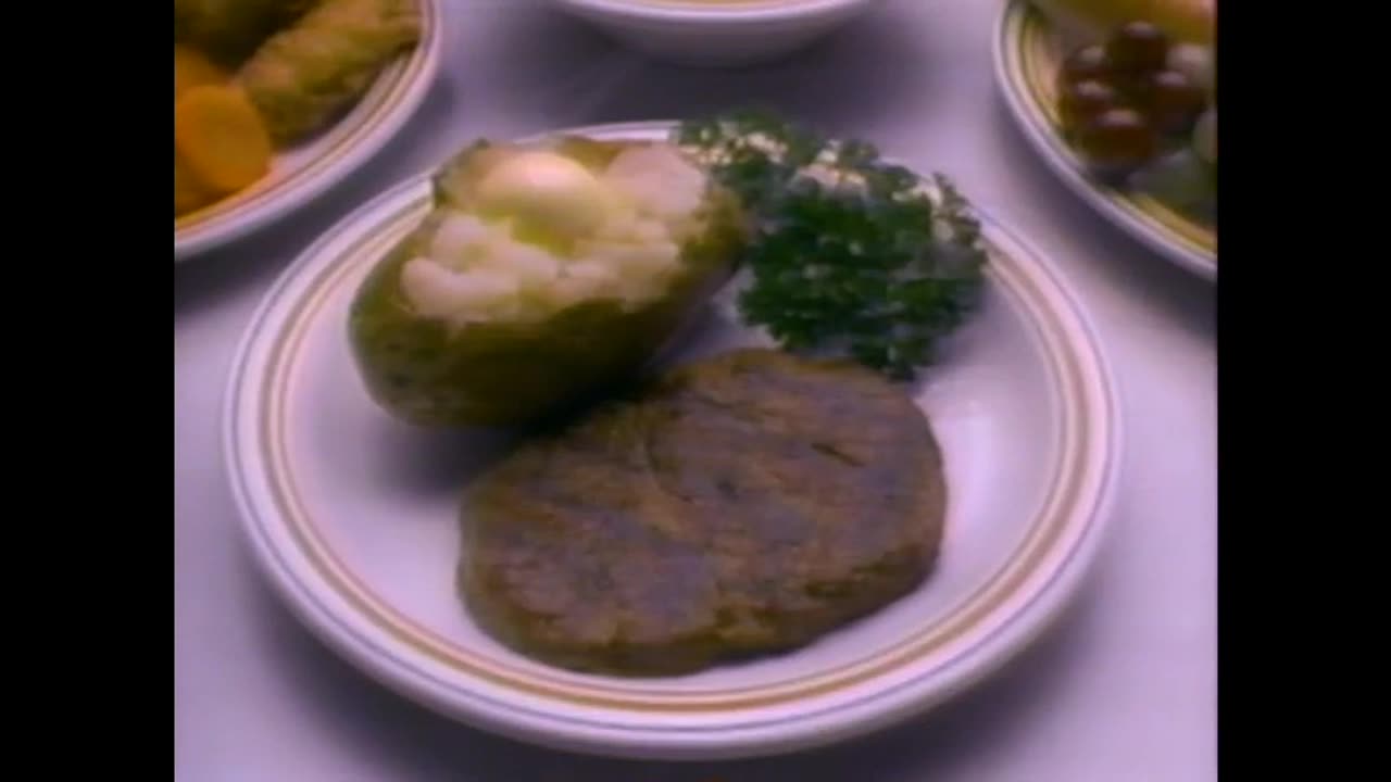 July 12, 1989 - The Ribeye Steak Dinner at Ponderosa Steakhouse