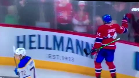 Canadians C #14 Nick Suzuki 🥅(16)🏒Wrist-Shot Goal