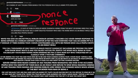 WHEN ⁨ @Zxhenova GIVES AN UNUSUAL RESPONSE TO HIS UNUSUAL ILLEGAL BEHAVIOR