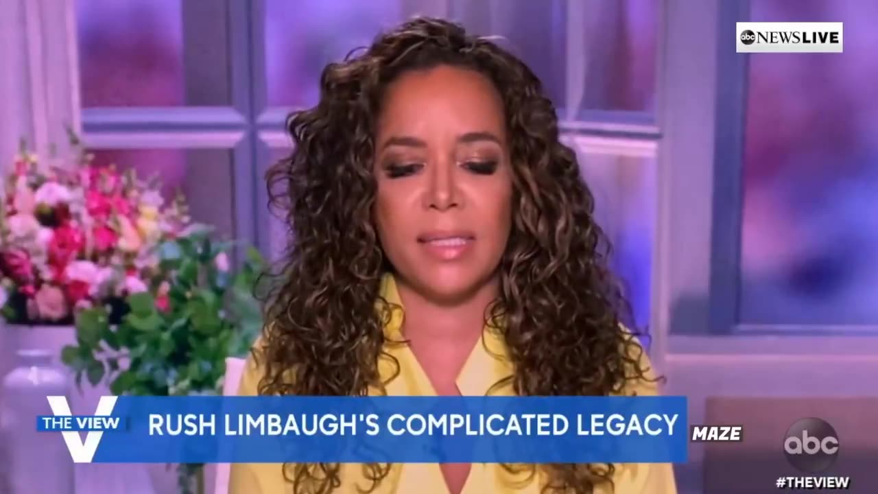ICYMI: 2021. The View speaks on the death of Rush Limbaugh.