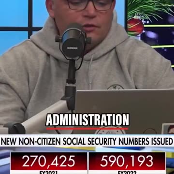 Derrick Evans - Non-citizens Social Security numbers issued during the Biden Administration: