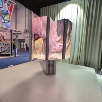 Jaw-dropping, foldable 137-inch TV. The best TV you can't afford?