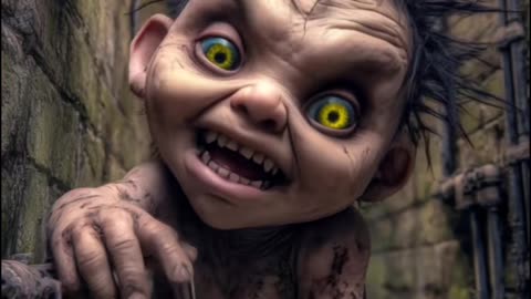 😱👶 Creepy Goblin Baby Will Haunt Your Dreams! | TheHauntingHour