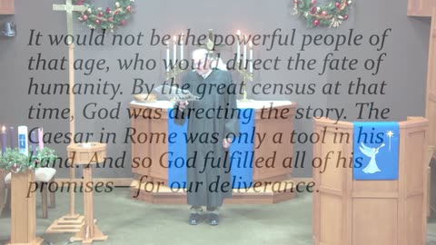 Worship From Mt. Olive Ev. Lutheran Church