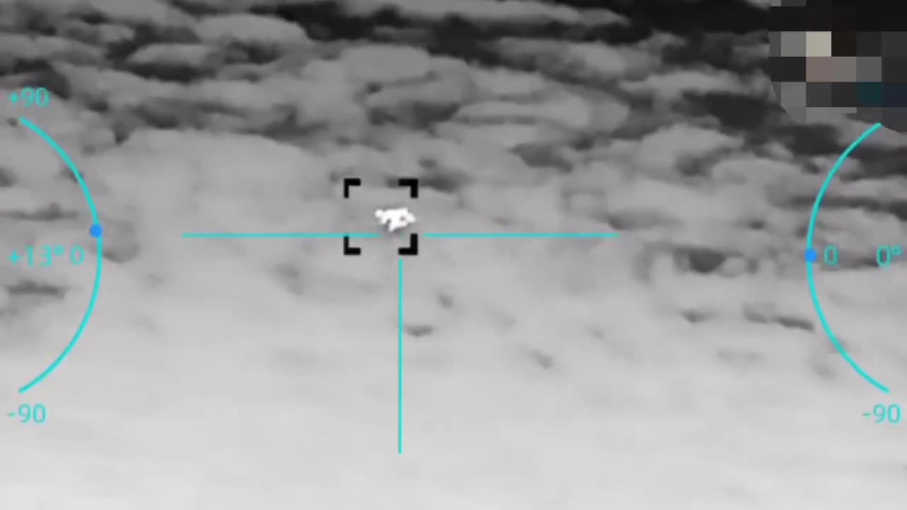 Dropping a Grenade Onto a Russian Heavy Bomber Drone in Mid-Air(Incredible Footage)