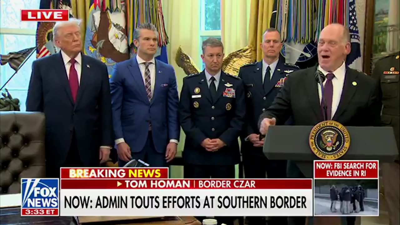 I worked for six different presidents.