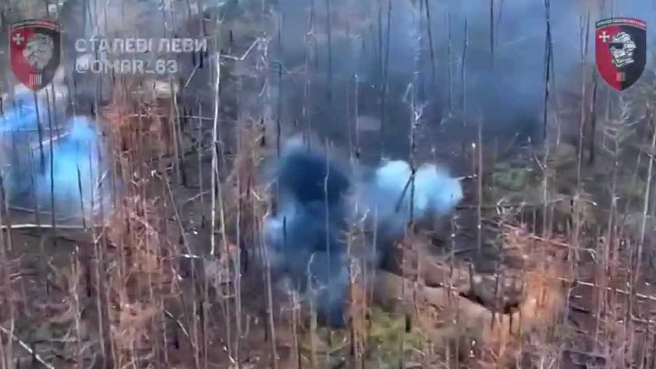 Ukrainian Tank Firing On Russian Positions Inside Forest from Close Range(Incredible Footage)