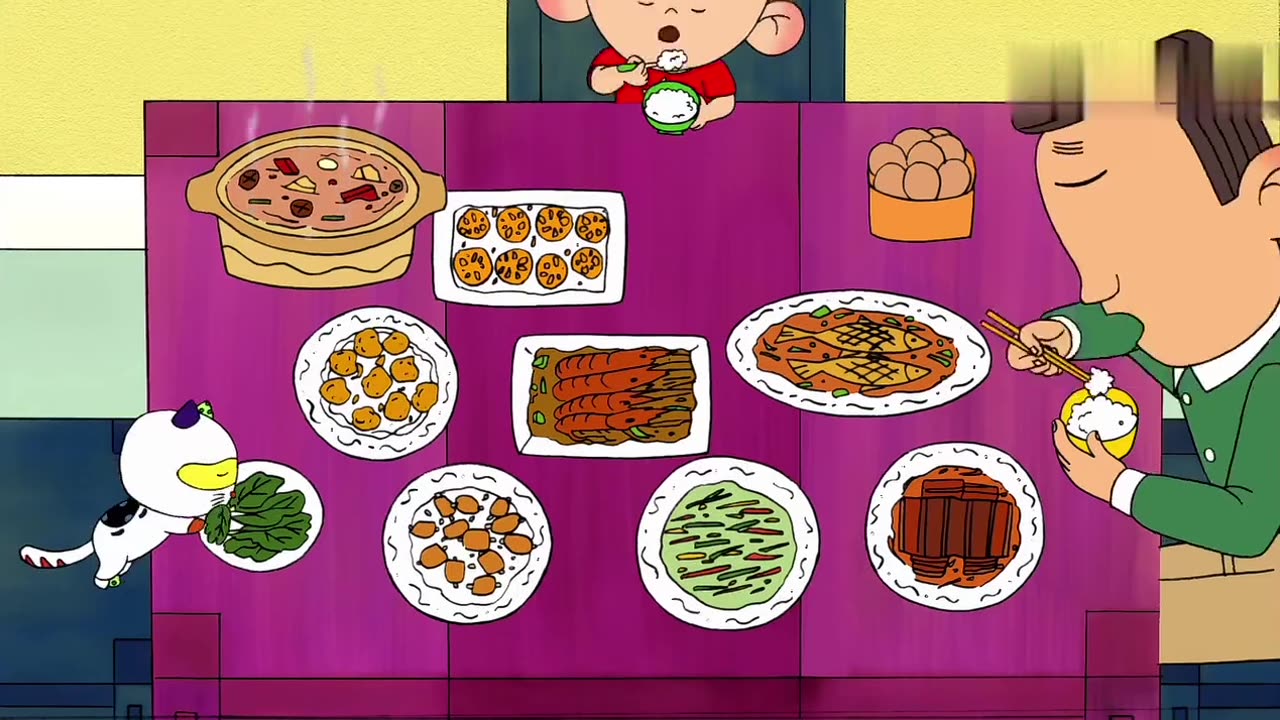 图图小馋猫，吃饭的时候看一集图图吧，很下饭#我在抖音看动画 #动画 #童年动画 #大耳朵图图 #一代人的回忆