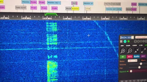 26.755 AM - U.S. Truckers Using “Extra Channels” on CB Radio [Heard on UK SDR RX 11 27 ]