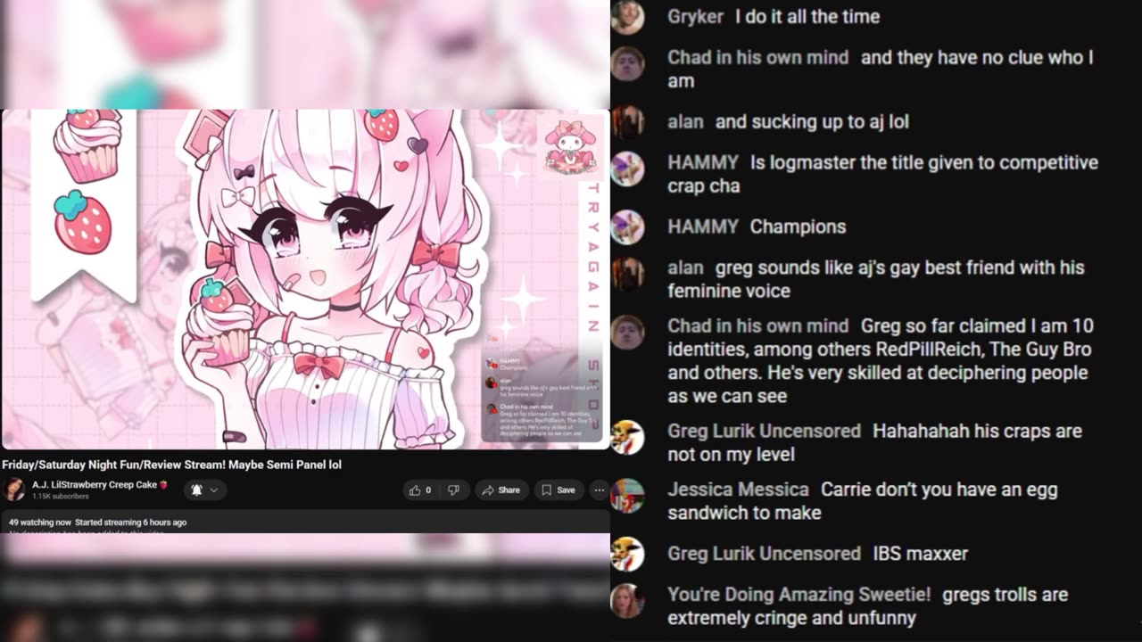 AJLare Oct 11, 2025 'Friday/Saturday Night Fun/Review Stream! Maybe Semi Panel lol'
