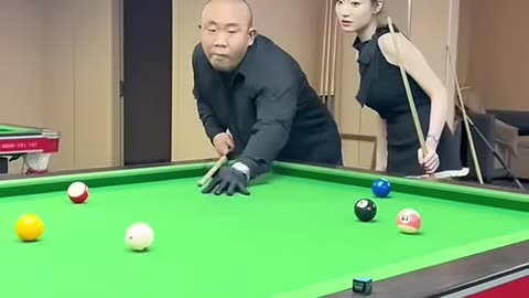 Funny Billiards video (pool) Millions of views