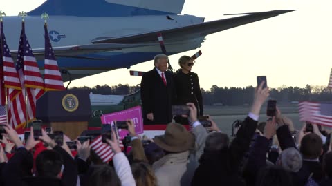 President Trump Departure at Joint Base Andrews