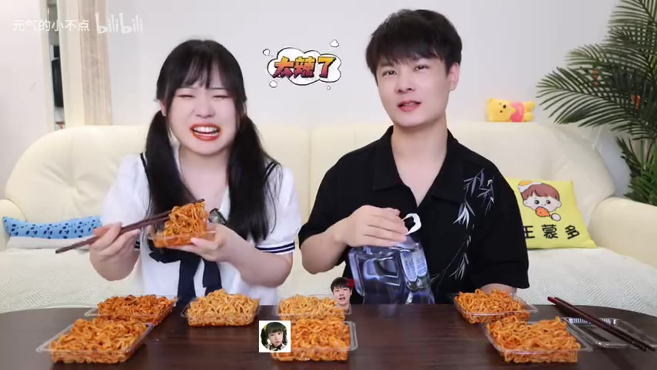 “Challenge: The Witch’s Potion — Spicy Fire Noodles Edition That’ll Make You Breathe Flames!”