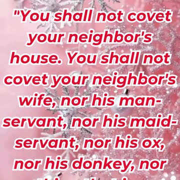 “Guarding the Heart from Coveting” exodus 20:17.#shortvideo #shorts #youtubeshorts #ytshorts #yt