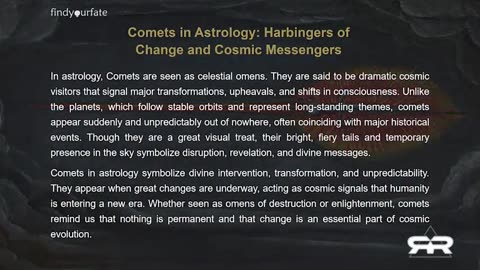 Reese Report - 3i Atlas and the Dawn of a New Age