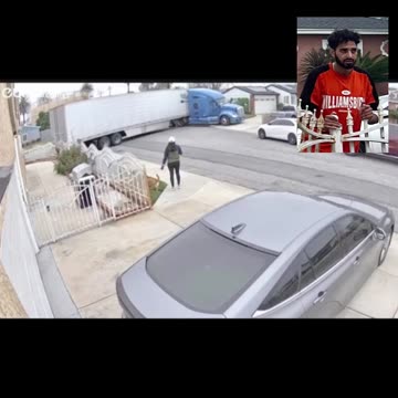 INDIANS CAN'T DRIVE: A Punjabi Truck Driver Destroys a Neighborhood with His Driving Skills!