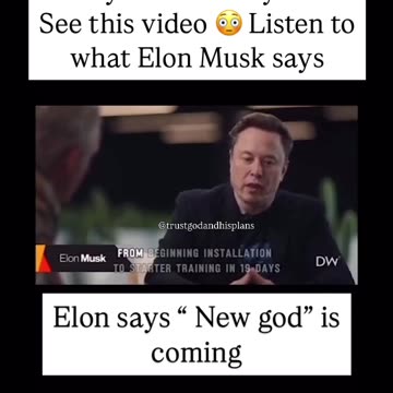 Elon Musk --“Our New God will Come from Ancient Egypt”