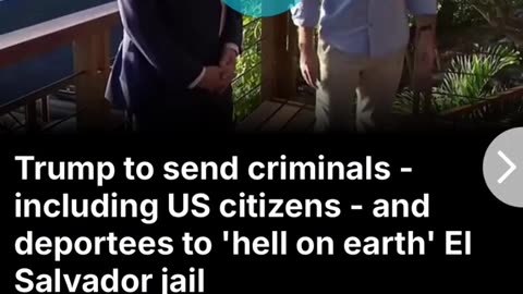 El Salvador Offers To Take Criminals From The U.S!