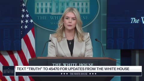 Press Secretary Karoline Leavitt Briefs Members of the Media, Oct. 3, 2025