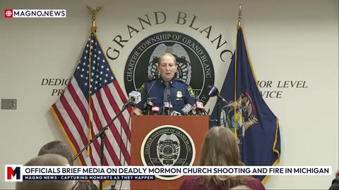 ⛪ Officials Brief Media on Deadly Michigan Mormon Church Shooting and Fire Investigation [LIVE]