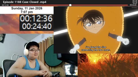 Case Closed Episode 1188 Reaction RDPT